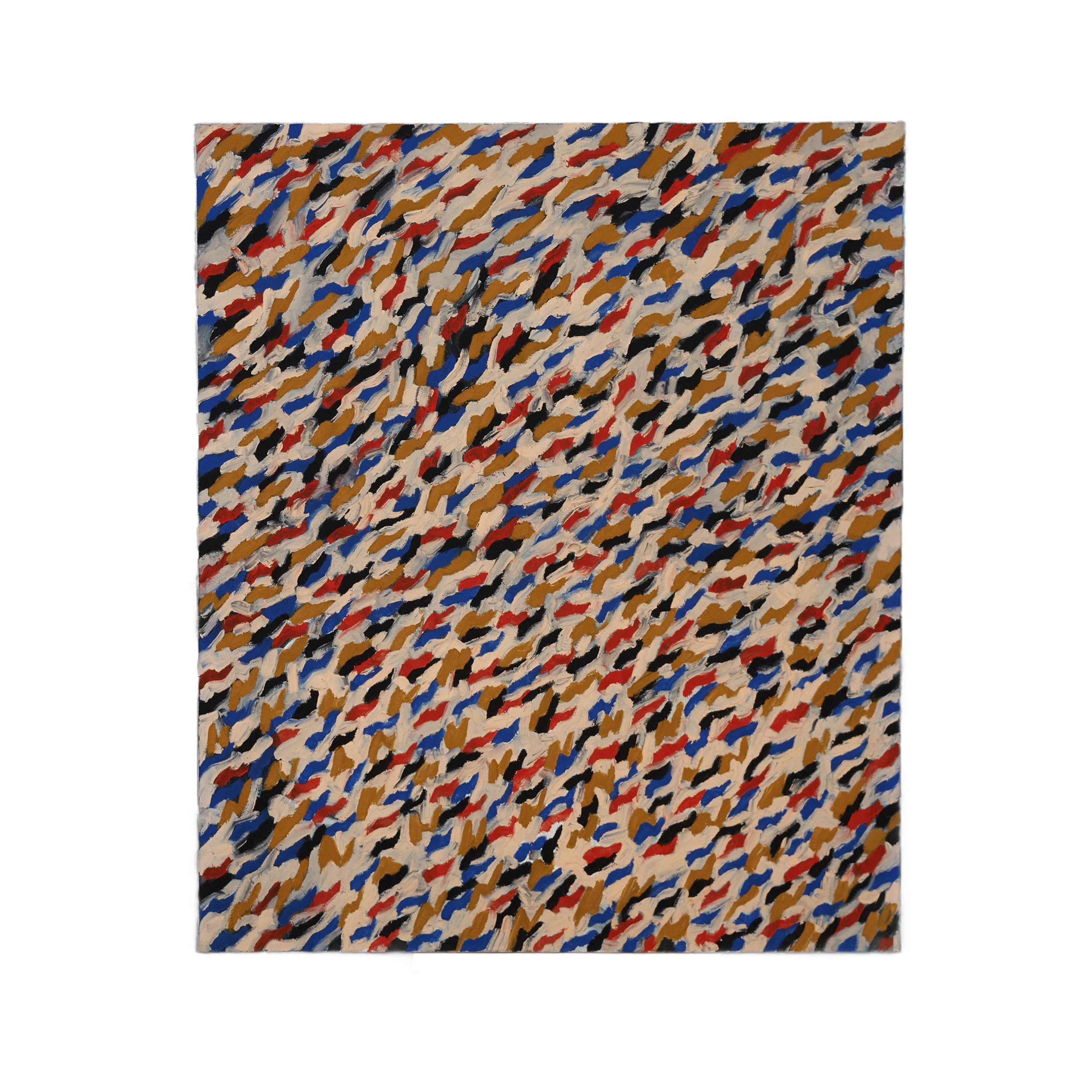 调色05-布面油画，60x70x2.3cm，¥840