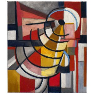 航迹-布面油画，60x70x2.3cm，¥840