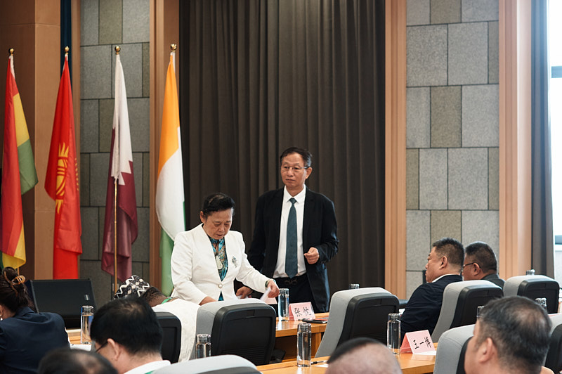 中外新闻社大使团访问沈阳