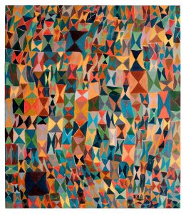 蝴蝶-布面油画-60x70x2.3cm，2017
